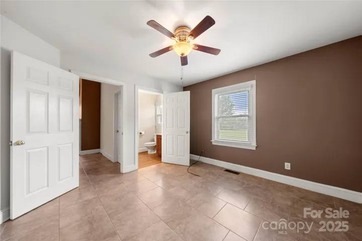 main floor secondary bedroom