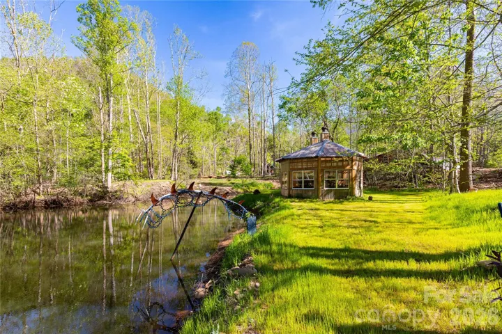 Pond & Greenhouse