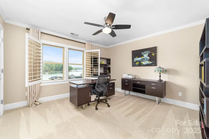 Upper-Level Lakeside Bedroom