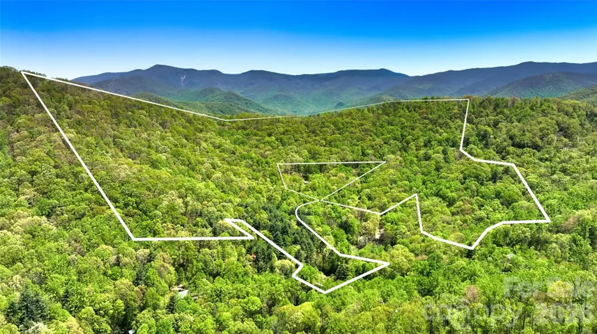62 acres in Barnardsville with interior road and power lines!