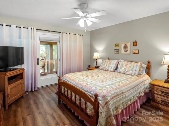 Primary Suite Leading to Sunroom
