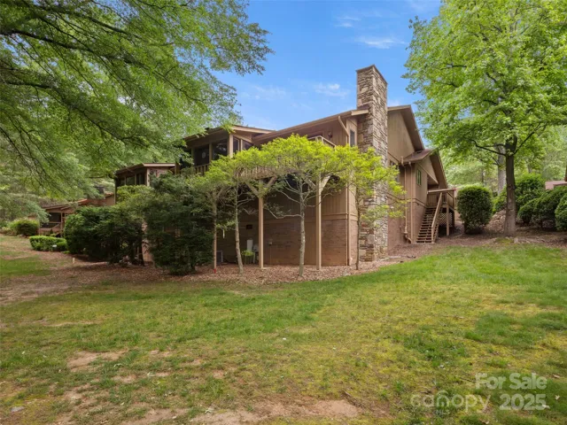 Rear View with Stair Access from Side Porch