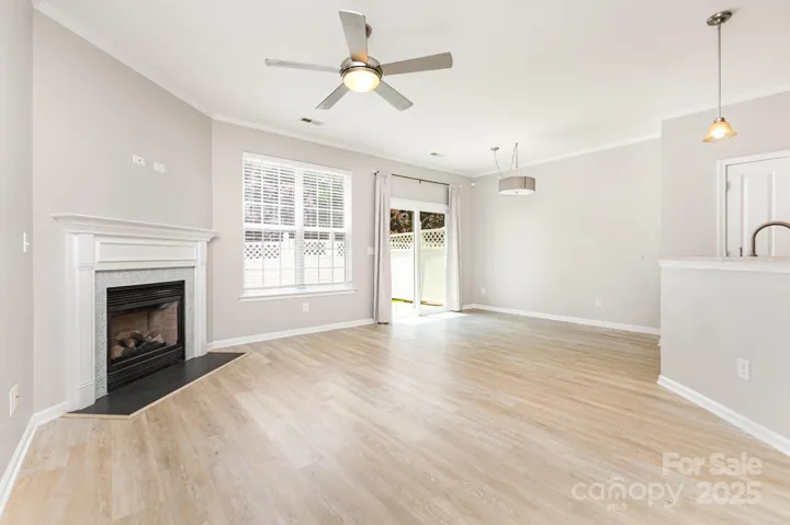 Window treatments convey with townhome!