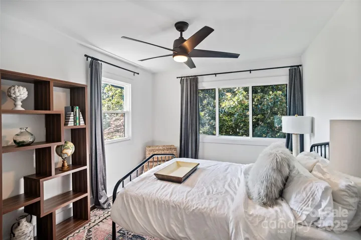 Upstairs corner bedroom is lovely!
