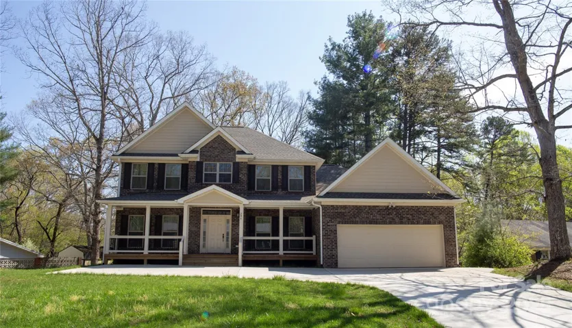 front of the house