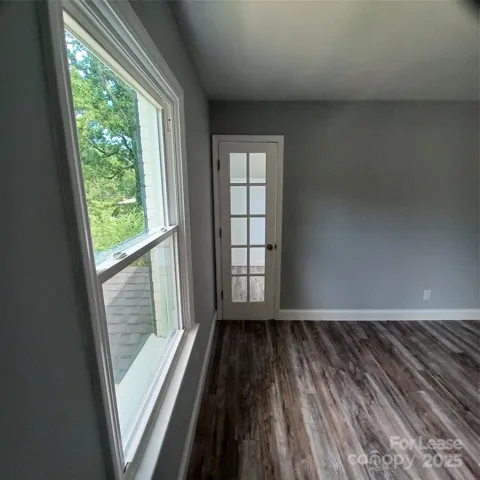 Main Bedroom with walk-in closet and french door
