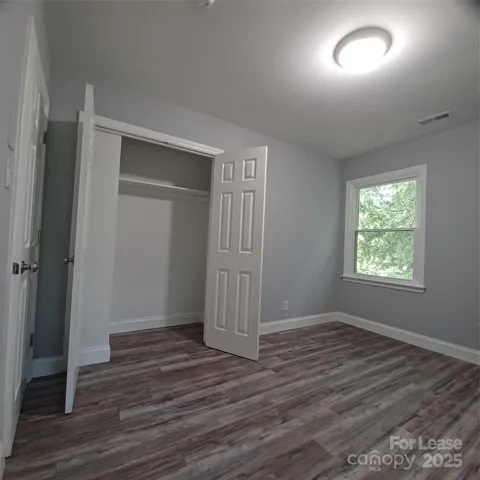 Secondary Bedrooms have double door closets