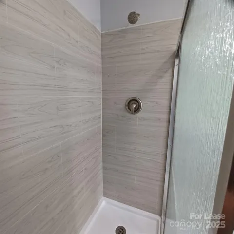 Primary Bath shower with all new finishes