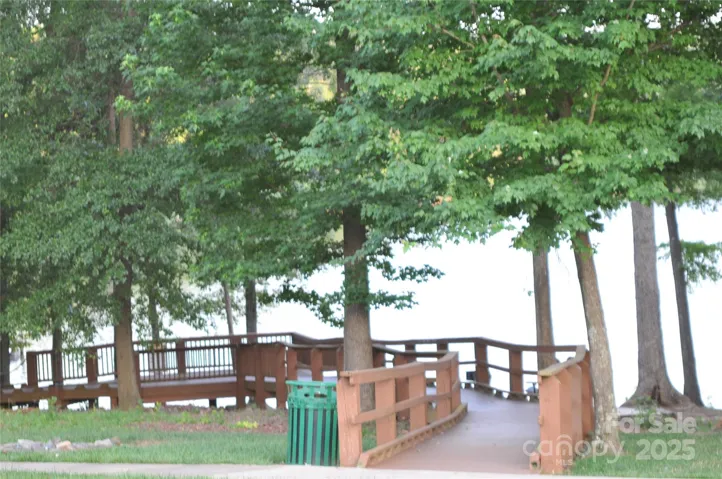 Pier to boat slips
