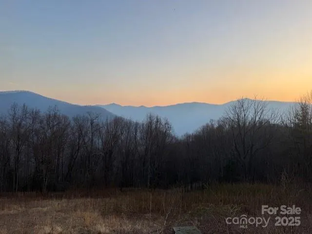 Sunset from the property