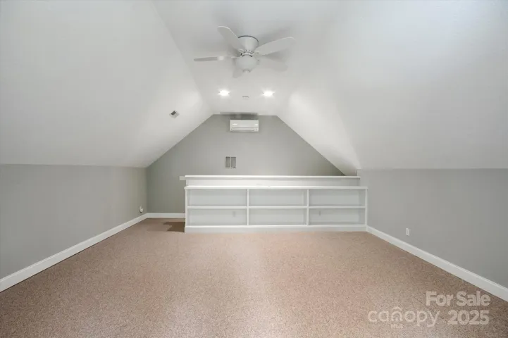 Built in storage space