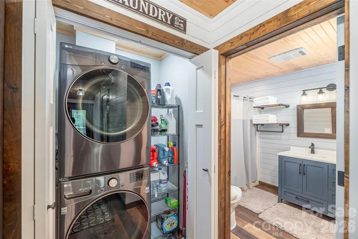 Upper Laundry Closet