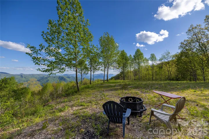 sitting on the knoll enjoying south-facing views