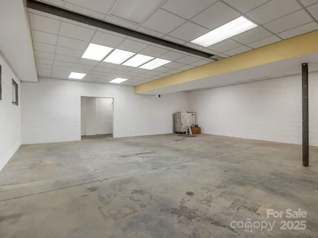 Looking toward the mechanicals room