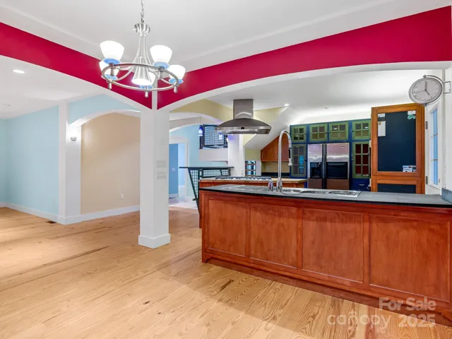 Dining looking toward kitchen