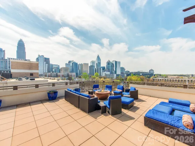 roof top terrace area