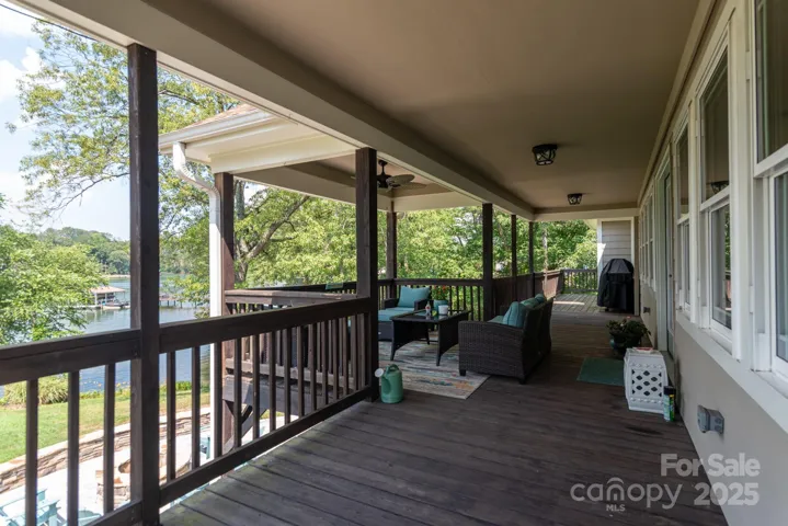 Main floor porch