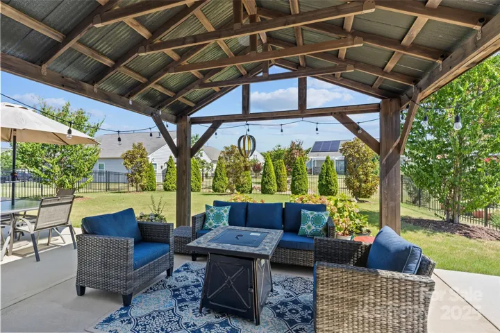 Gorgeous covered Patio