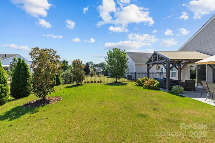 Fenced Back Yard