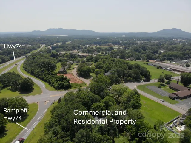 Property Location from Hwy74