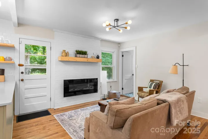 Enjoy the fire place in the additional sitting area