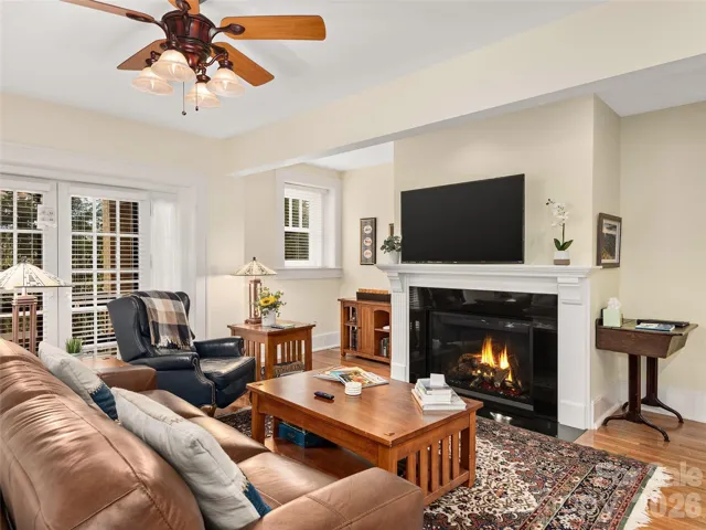 This main-floor unit offers open-floorplan living with upgraded amenities.