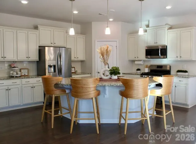 Bright, white cabinets with lots of natural light