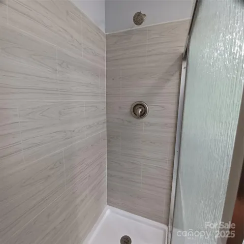 Primary Bath shower with all new finishes