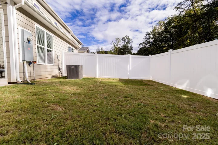 Fenced in Backyard for privacy