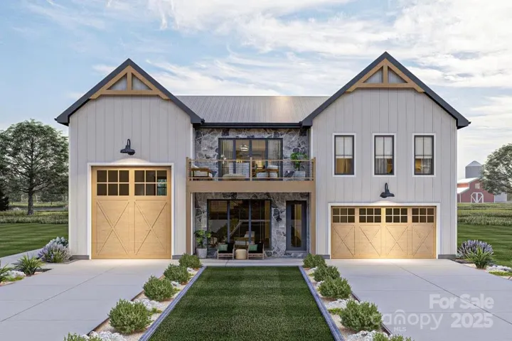 Rendering of existing home on Lot #1.  Build same on lot 2 or 3.  Price reflected is for this home.