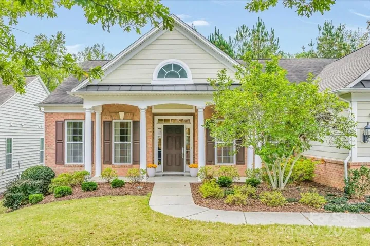 Welcoming front porch