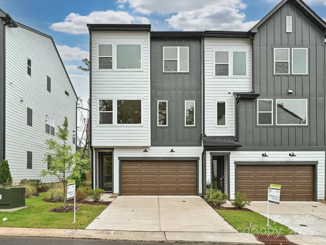 Front Exterior with 2-bay side by side garage.