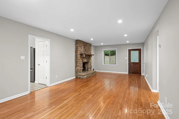 Living Room with Fire Place