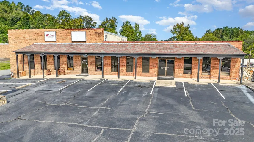 Front of warehouse