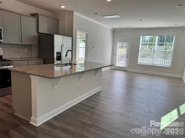 Large kitchen island