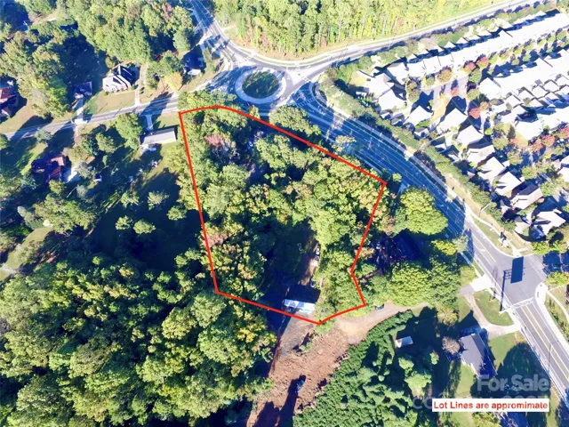 3.08 Acres, Lot lines are approximate