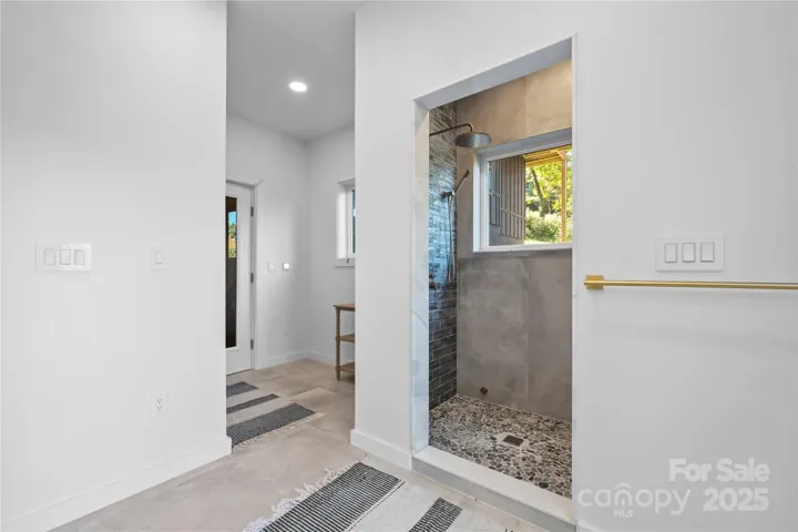 Lower-level spa