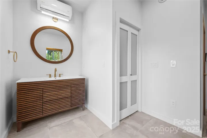 Lower-level spa