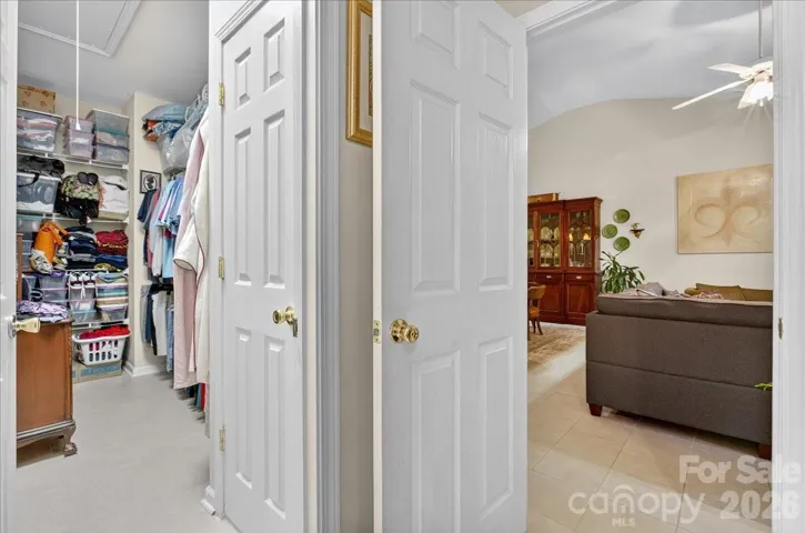 Primary Closet Space