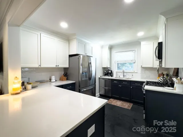 Fully renovated kitchen with updated appliances