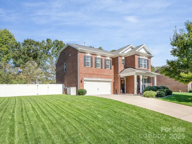 Front - Full Brick, fenced backyard
