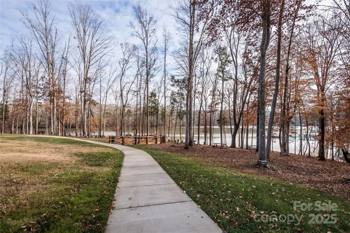 Lake Access Trail in Fall