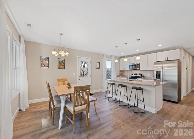 Standing in Living Room Looking to Kitchen