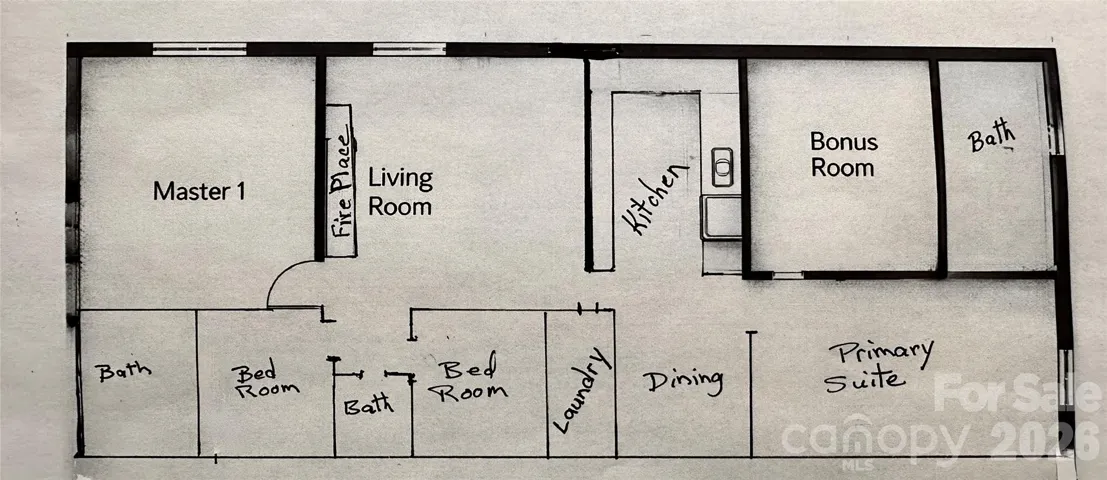 General Layout of rooms