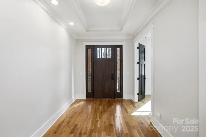Entry hall from front porch