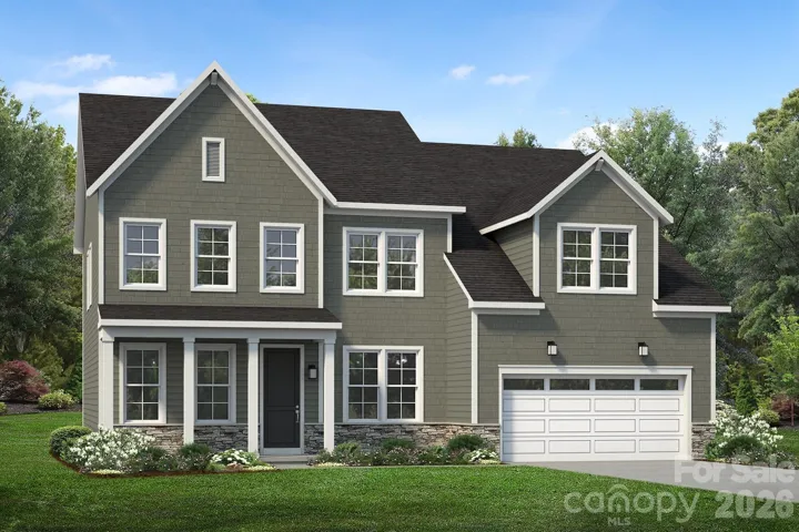 Architectural rendering shown. This is a proposed home and not yet under construction. Buyers will have the opportunity to make design and structural selections. Exterior colors, materials, and features are subject to change based on buyer choices and availability.