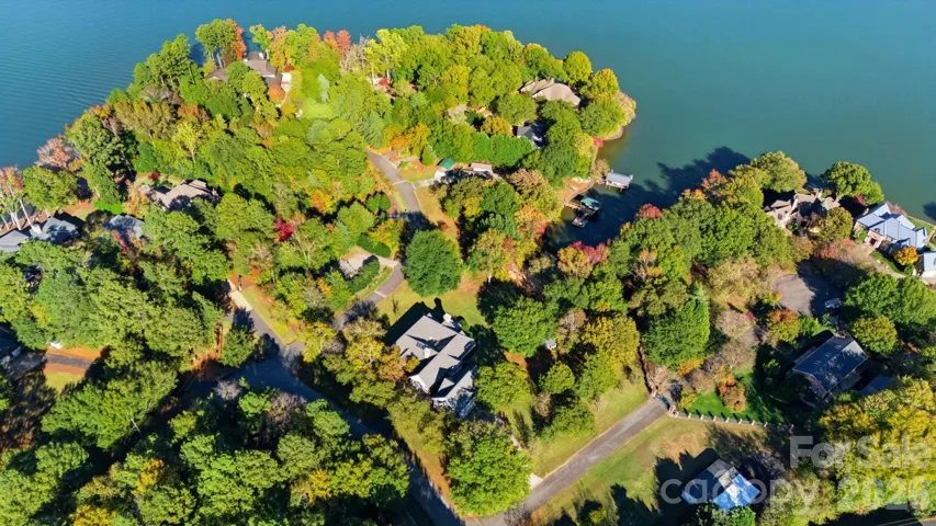 Tucked away just off the main channel of Lake Wylie.
