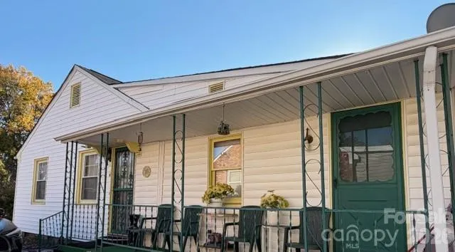 Side Porch with entrance to home.