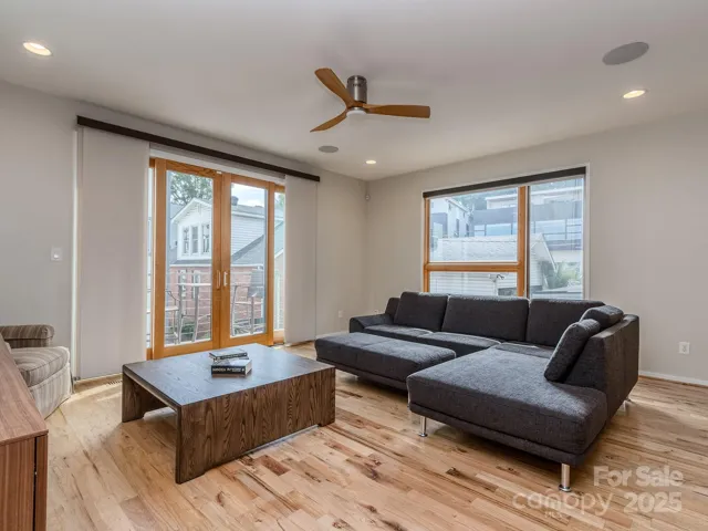 Living room with balcony access