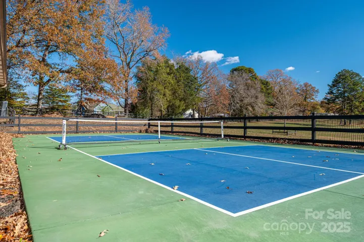 Brand new standard size pickle ball court